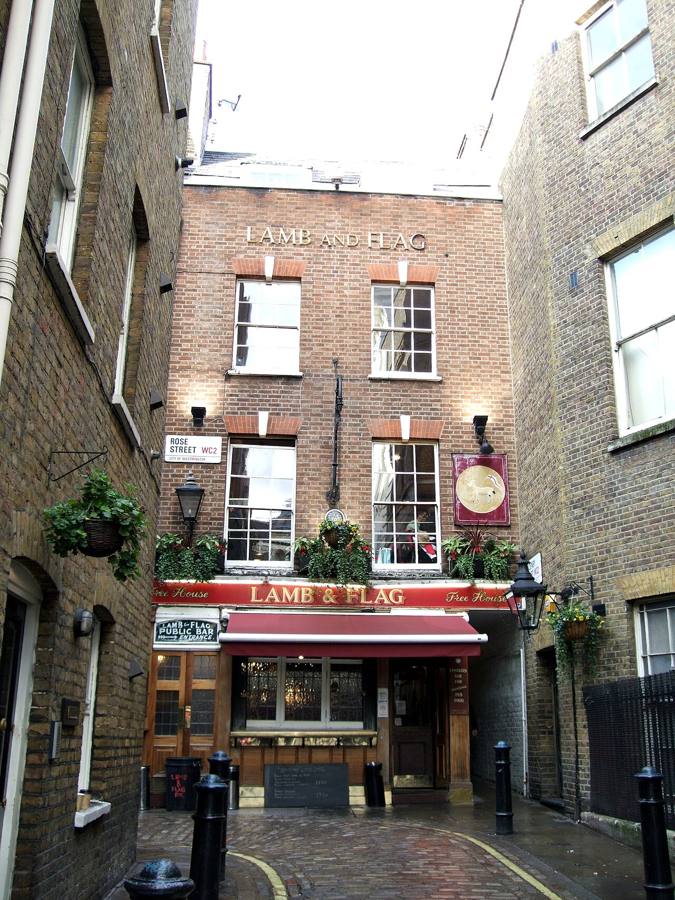 The Lamb and Flag
