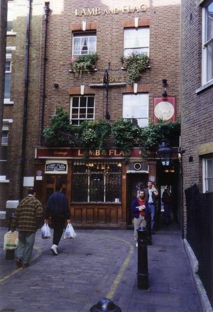 The Lamb and Flag